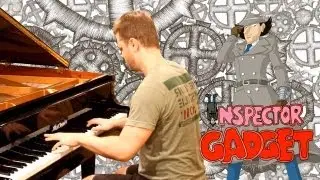 Música do Inspetor Bugiganga - Inspector Gadget Intro theme on piano