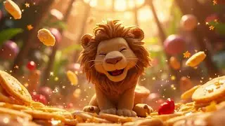 The Lion Who Loved Pancakes 🦁🥞 | Fun Kids Song | Happy Jungle Breakfast Adventure