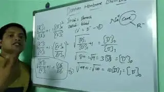 Donnan membrane equilibrium in hindi