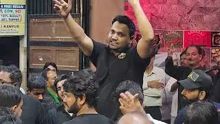 Isliye Beemaron Mein Khaqe Shifa ka naam hain ]  Alvidai Juloos Anjuman Guncha e Rizvia Kanpur 2025