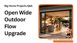 Full-Width Bi-Fold Threshold Kitchen Flow Upgrade