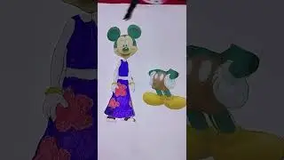 chutki and funny Asian mouse 🥰😲🤨 #chotabheem #asian #art #squidgame #mickeymouse