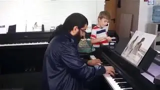 Stanislav Pinkhasov - ''Jazz Scat Improvisation on Digital Piano ROLAND HP-504-RW'' - 27.05.2016