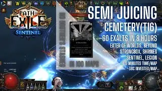 100 MAPS - Semi Juicing Cemetery(T16) - Preparation & Results (8-12ex per hour)