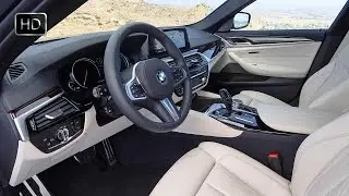 2017 BMW 5-Series 540i M Sport Sedan Interior Design Overview HD