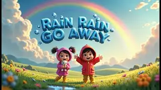 Rain, Rain, Go Away |  A Magical Rainy Day| Adventure3D Animated Song | Kids Song