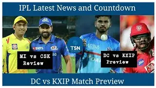 DC vs KXIP Match Preview in Tamil | MI vs CSK Review in Tamil | IPL Latest News and Countdown | TSN