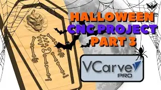 Step-by-Step Guide: Preparing Files for CNC Halloween project in VCarve Pro (Vectric Tutorial)