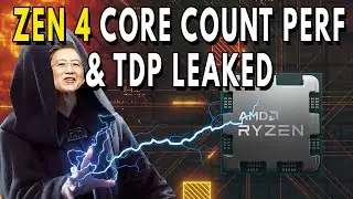 Zen 4 Core Count Performance & TDP LEAKED - Ryzen 7000 | DirectStorage Forever Changes PC Gaming