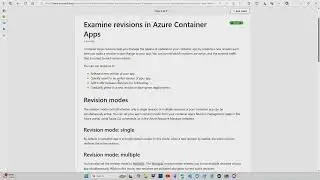 บทที่ 17 | ทำความเข้าใจ Revisions ใน Azure Container Apps