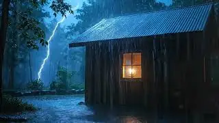 Rain Sounds For Sleeping - 100% Instantly Fall Asleep With Rain And Thunder Sound rain FOR Sleepingg