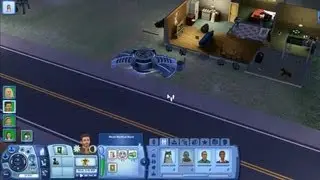 Alien Visits My House - The Sims 3 Seasons