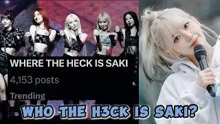 Fans are confused, WHO THE HECK IS SAKI? 🤔