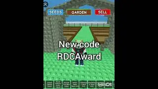 #roblox #growagarden new code RDCAward part 2, 