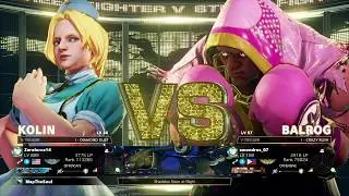 Street Fighter V AE - Kolin vs. Balrog