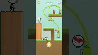 attack draw line level 48 gameplay walkthrough Solution