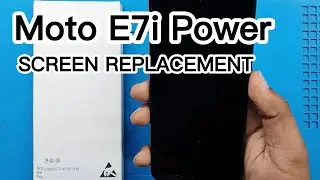 Motorola E7/E7i POWER XT2097 - LCD (screen) replacement.