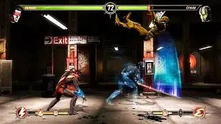 mortal kombat komplete edition gameplay kenshi vs cyrax