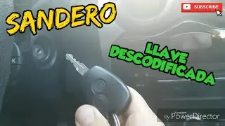 SANDERO | NO ARRANCA - LLAVE DESCODIFICADA