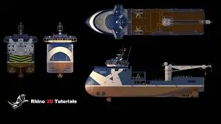 Rhino 3D Tutorials X-Bow Ship ( see details below to access the full tutorial )