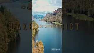 அற்புதமான Coniston Water, Visiting beautiful lake in Lake District| Cinematic| VLOG| UK| Drone | 4K