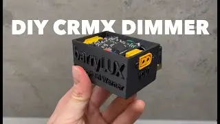 DIY CRMX Dimmer for Practicals // Lumenradio Pluggy, Dalcnet 12-24V Dimmer (