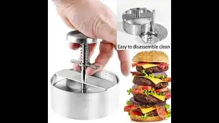 Best Burger Press |  Adjustable  Stainless Steel Burger Press Patty Maker[2022]  | Hamburger Tools.