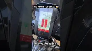 173 KMPH TOP SPEED | 2024 TVS APACHE RR 310