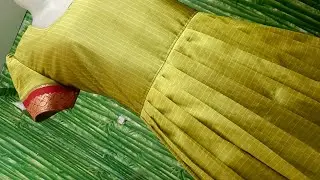 Part -1 /Maxi dress cutting for beginners/frock model maxi