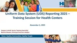 2025 Uniform Data System (UDS) Preliminary Reporting Environment (PRE) Webinar Recording