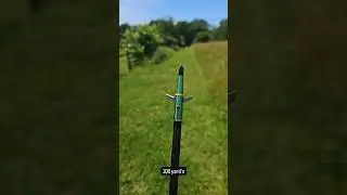 Swhacker Broadhead Test #archery #bowhunting #hunting #bowandarrow #3darchery #deerhunting #hunt