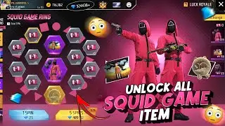 Squid Game Ring Event Free Fire || New Ring Event Unlock | FF New Event Today || Free Fire New Event