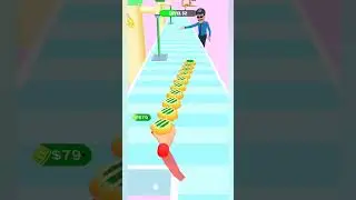 Donut Stack 3D Mobile Gameplay #Shorts