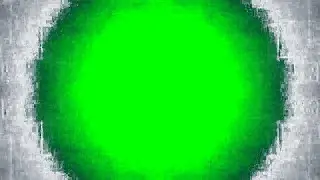 Digital noise  wormhole green screen