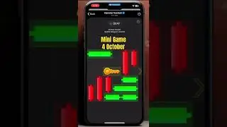 4 October Mini Game Hamster Kombat Daily Mini Game Solved #hamsterkombat #puzzle #minigame