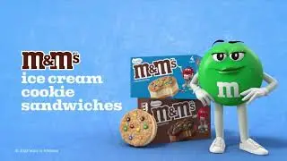 M&M&rsquo;s Ice Cream Cookie Sandwich (2022, United States)