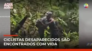 Parentes de ciclistas encontrados com vida na Serra do Mar (SP) falam sobre sa&uacute;de deles | #AquiAgora