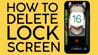 How to Delete Lock Screen on Iphone iOS 16 | Delete Lock Screen | 2022