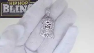 Hip Hop Jewelry | Micro Jesus Pendant | Jesus Piece Chain