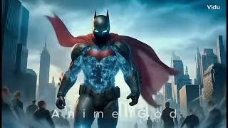 Beyond Gotham: Batman Harnesses Martian Strength to Battle Black Adam #ai #trending #viralvideo