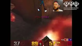 FInal Frag to Win round! #quake3arena #quake #tdm  #freezetag  #pcgaming #pcstreaming