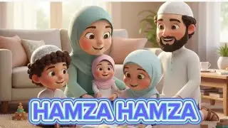 Hamza Hamza | Islamic Kids Rhyme 🌙 | Yes Baba Yes Baba | Learn Good Habits with Islam #ytkids 