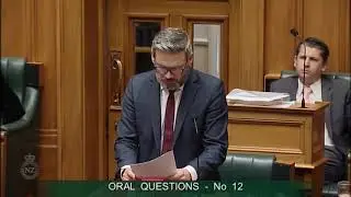 Question 12 - Hon Tim Macindoe to the Minister for ACC