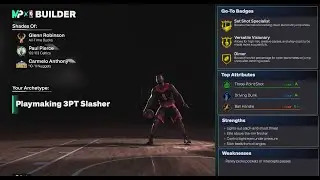 NBA 2K26 RARE BUILDS - PLAYMAKING 3PT SLASHER