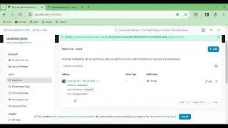 Configura&ccedil;&otilde;es de Alertas para Bscscan.