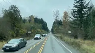 Graham Local Road Beautiful Scenes, Washington State