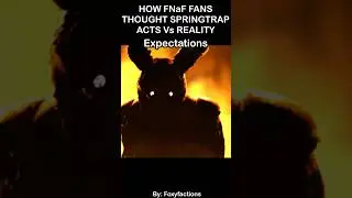 FNaF X DBD Springtrap - Expectations Vs Reality | FNaF 2 Movie MEME