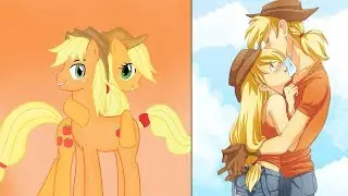 My Little Pony Couple Human version - Zilo Cartoons