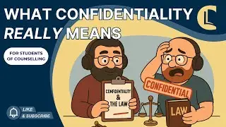 Counselling Confidentiality & the Law for Student Therapists