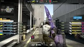 IEM Katowice 2018 Europe Closed Qualifier: Gambit vs Na`Vi - map2: de_nuke